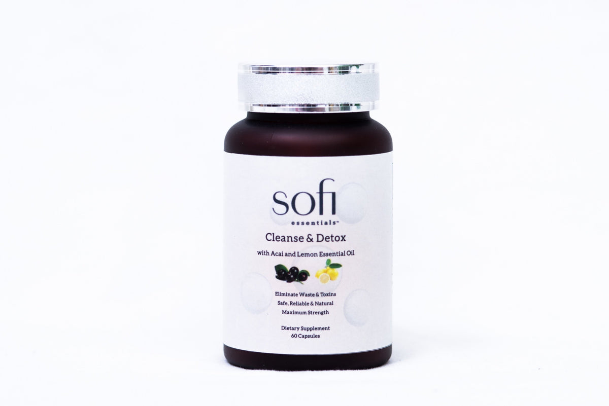 Sofi Essentials® Cleanse & Detox with Acai and Lemon Essential Oil