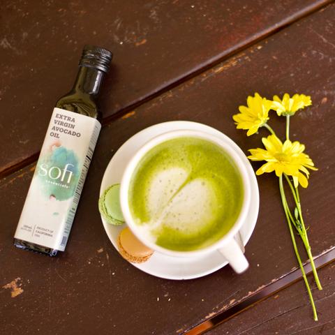 Coffee and Extra Virgin Avocado Oil